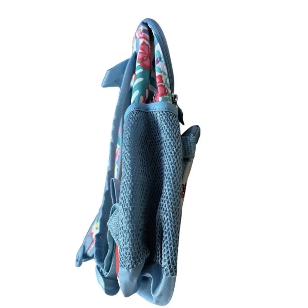 NEW Disney Lilo & Stitch Backpack & Sequined Lunchbox Cooler Smile Rainbow Movie
